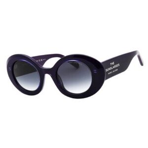 Marc Jacobs Purple Oval Gradient Sunglasses